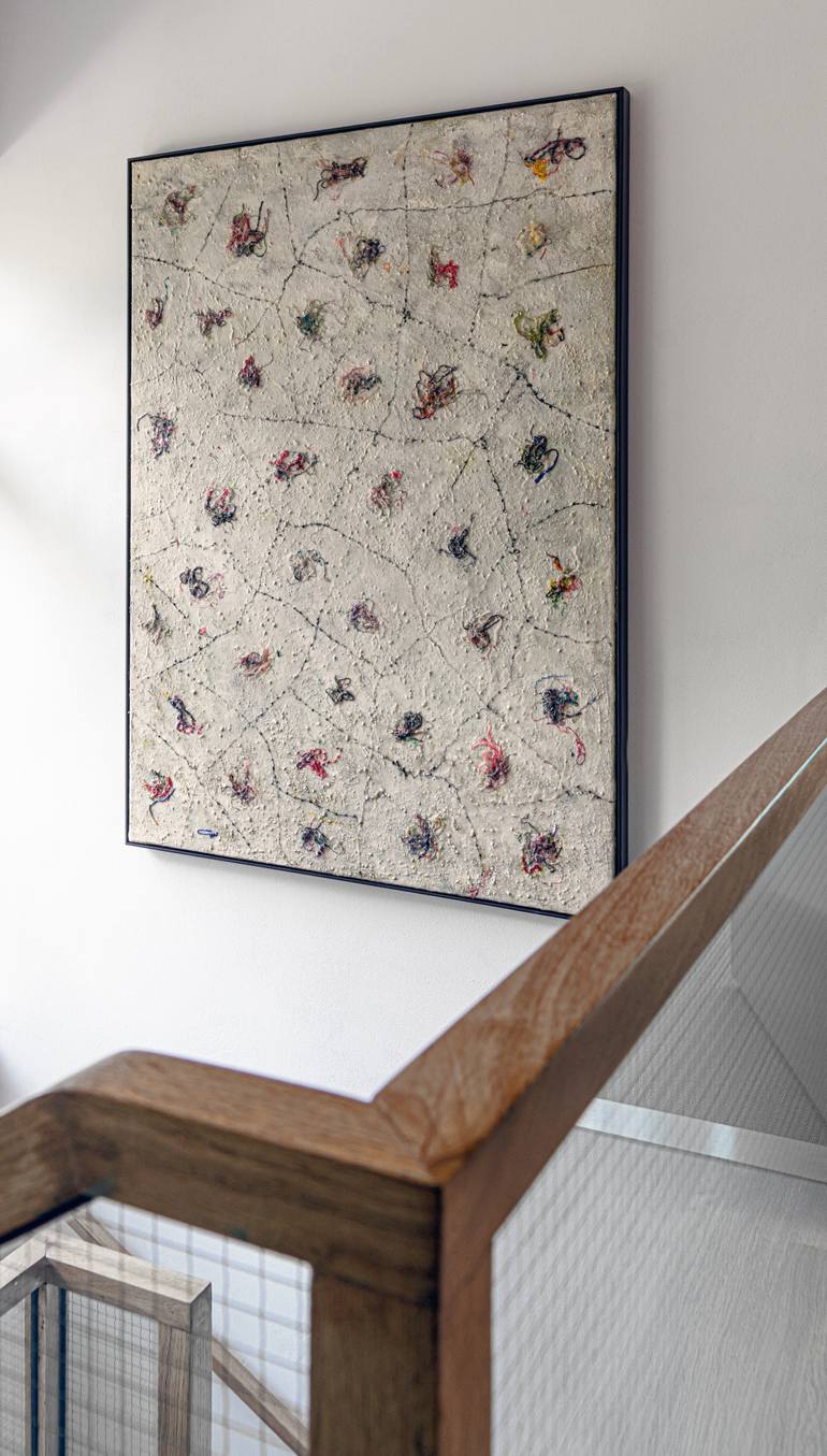 Original Abstract Expressionism Abstract Sculpture by Wim Heesakkers