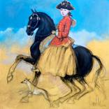 Young Amazon after Giacomo Ceruti 1775 by Ellie  Burelli