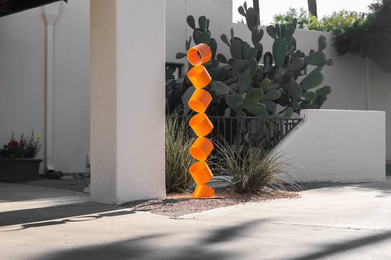 Original Modernism Abstract Sculpture by Brandon Petrykowski