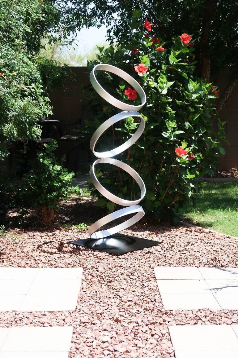 56 Silver Hope II Sculpture by Brandon Petrykowski | Saatchi Art