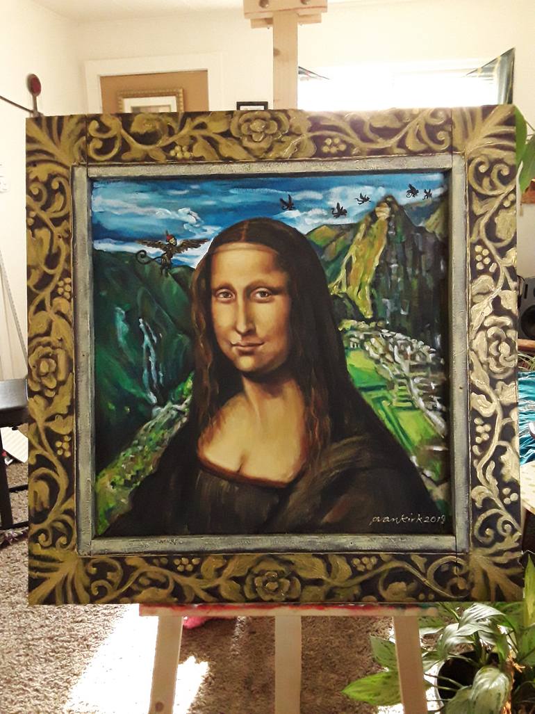 Original Other People Painting by Pamela Van Kirk
