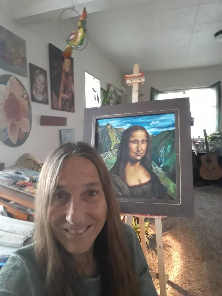 Original Other People Painting by Pamela Van Kirk