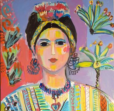 Hommage to Frida Kahlo III thumb