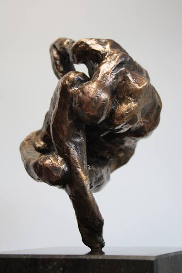 Original Expressionism Nude Sculpture by Alexandra Konstantinovna