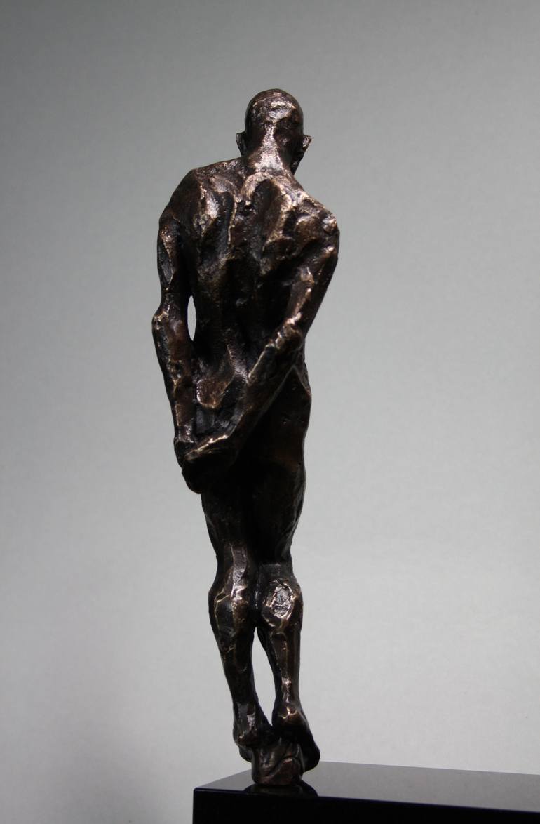 Original Expressionism Men Sculpture by Alexandra Konstantinovna