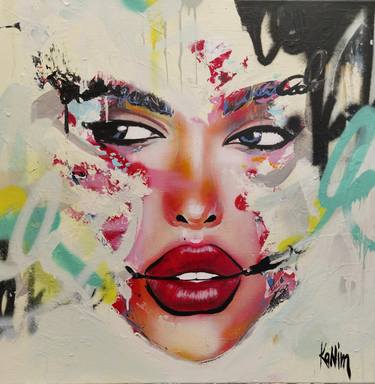 Original Pop Art Women Paintings by Nim KaNim