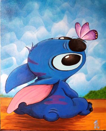 stitch butterfly disney thumb