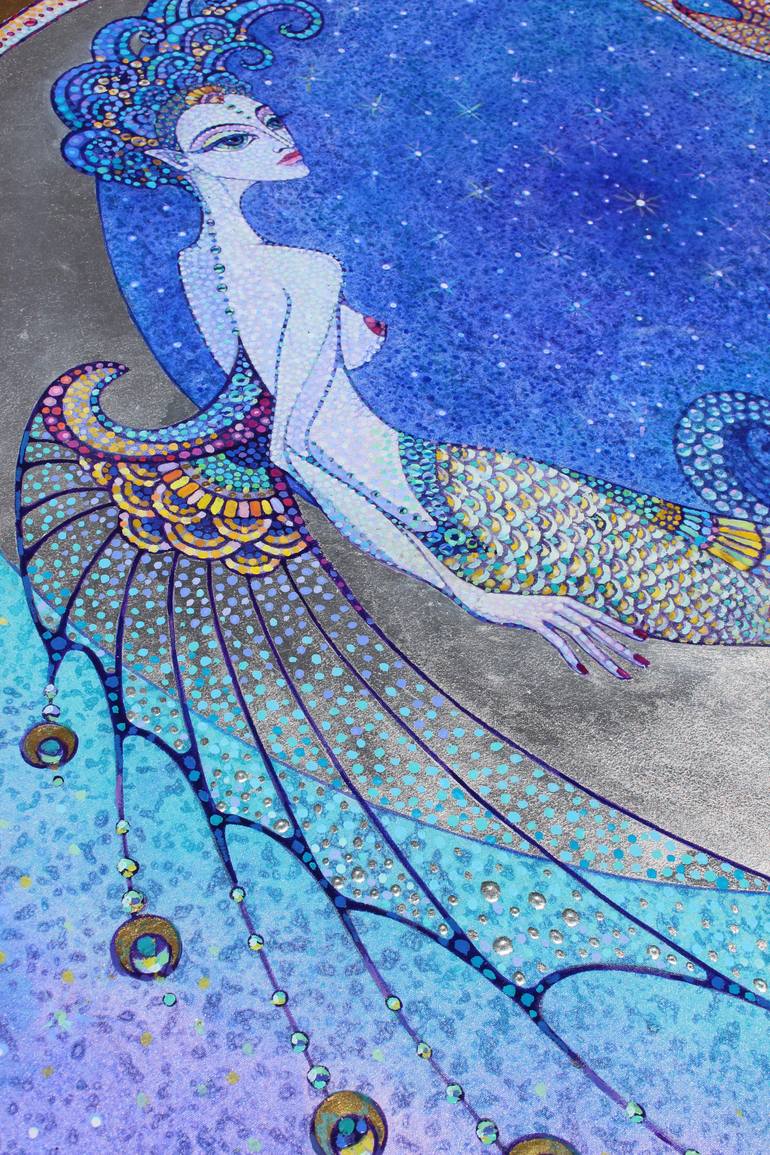 Original Art Deco Other Painting by Polina Ogiy