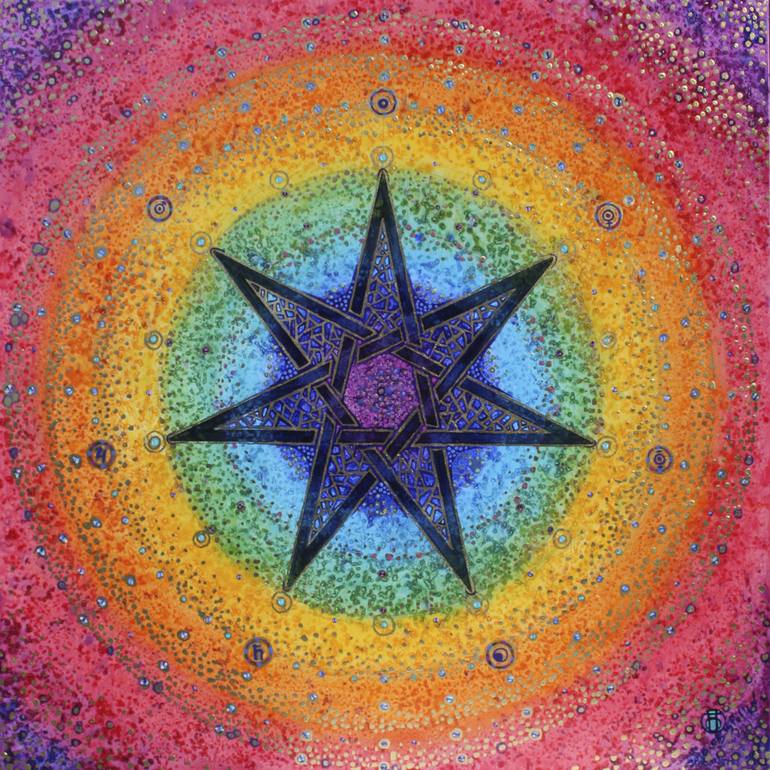 Original Other Geometric Painting by Polina Ogiy