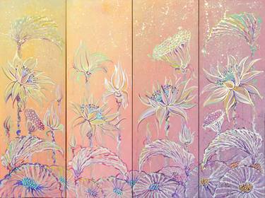 Original Fine Art Botanic Paintings by Polina Ogiy