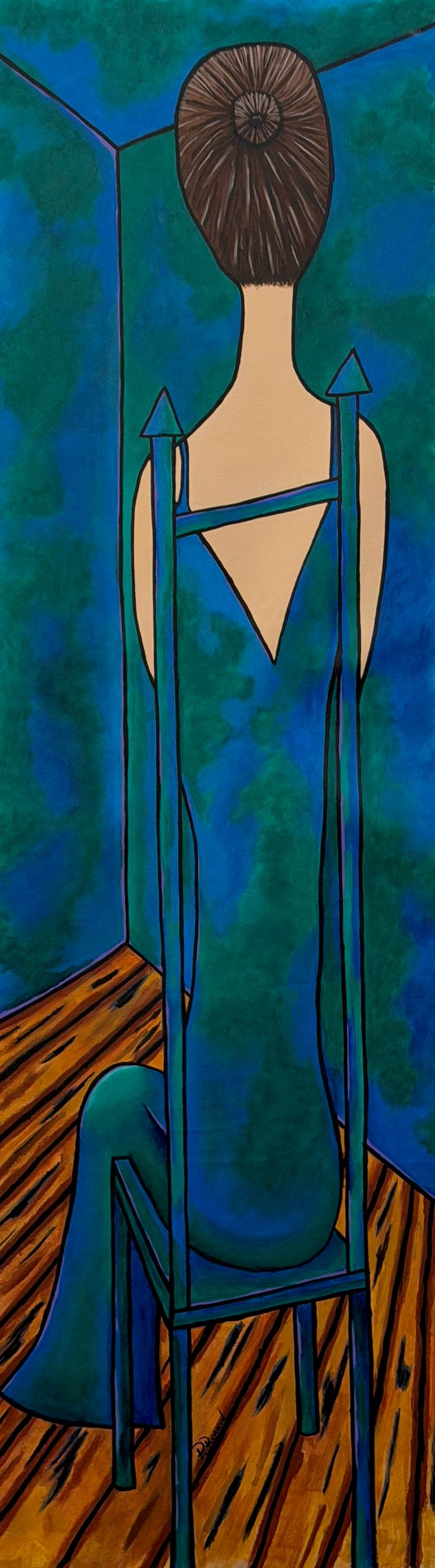 Original  Painting by paul ruskin