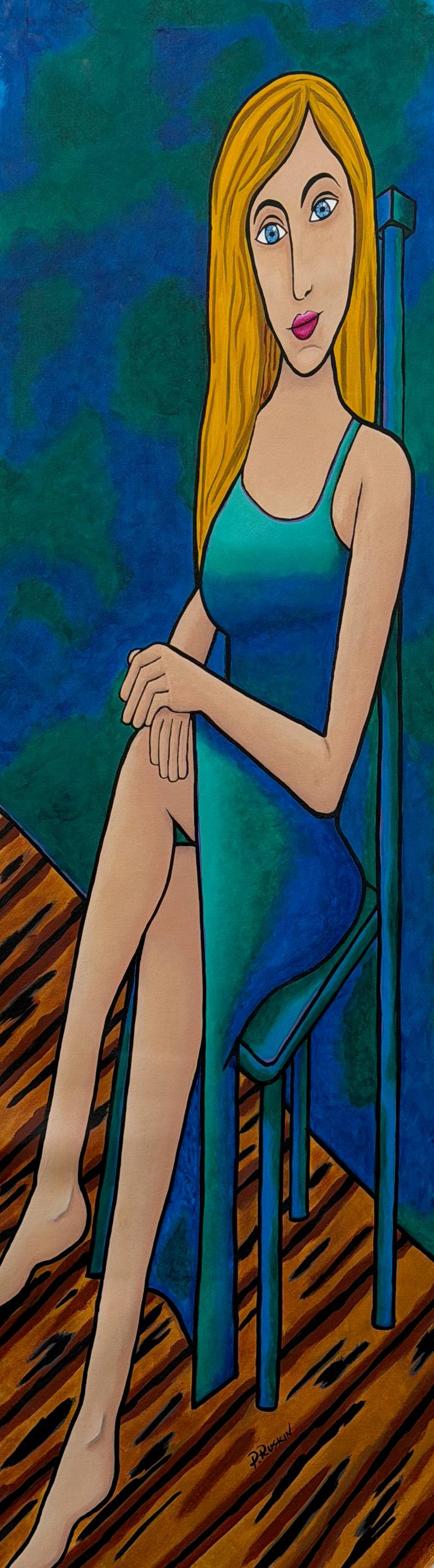 Original  Painting by paul ruskin