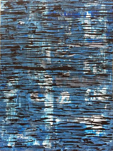 Original Abstract Expressionism Water Paintings by Paul Ruskin