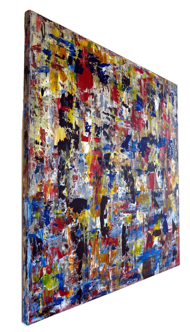 Original Abstract Painting by Paul Ruskin