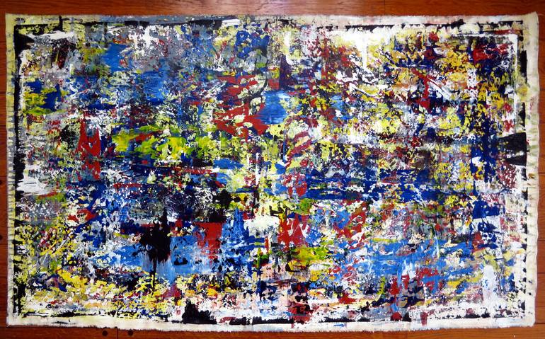 Original Abstract Painting by Paul Ruskin