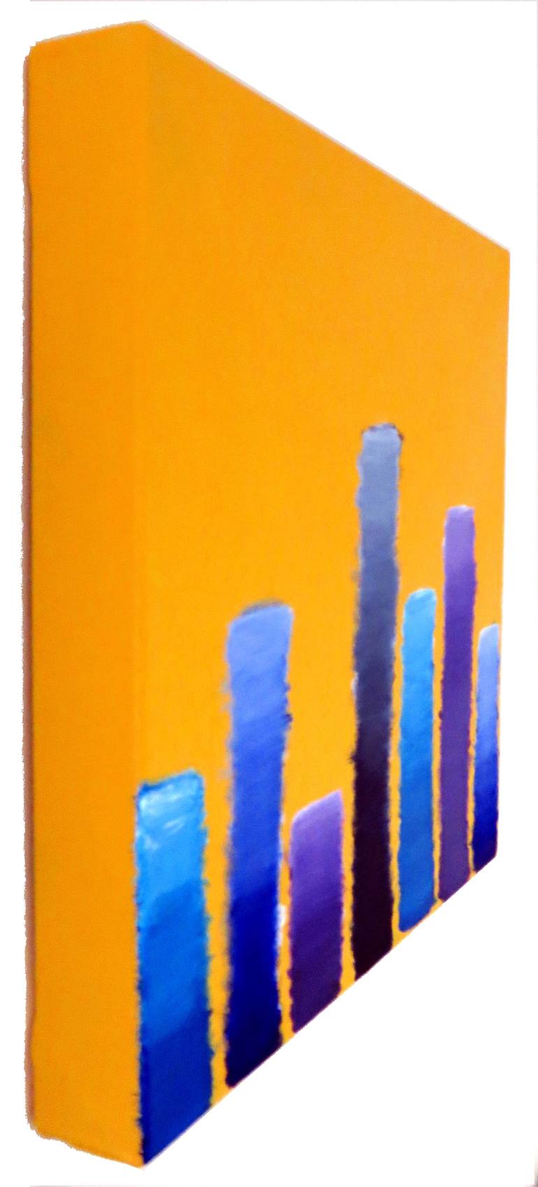 Original Abstract Painting by Paul Ruskin