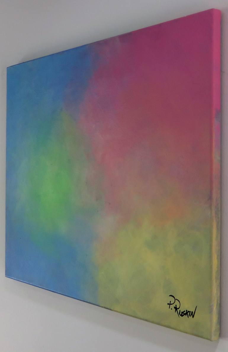 Original Abstract Painting by Paul Ruskin