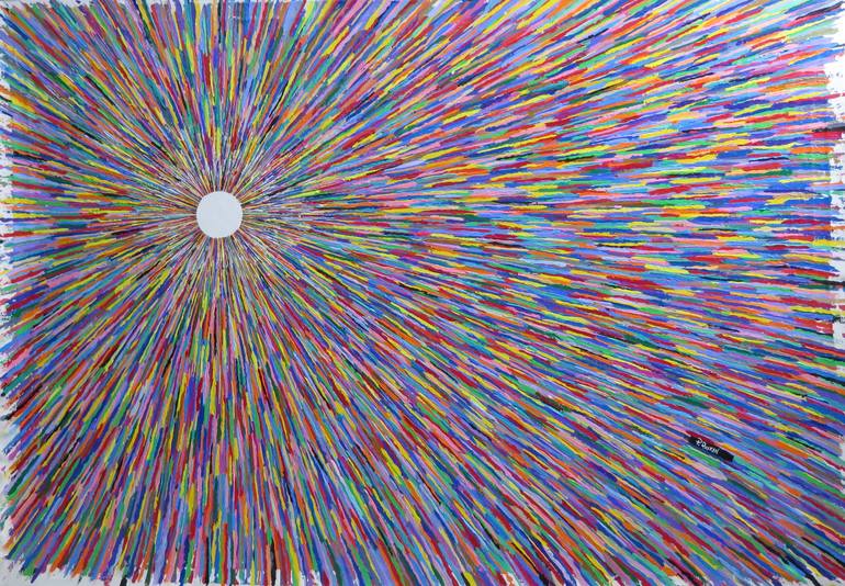 Original Abstract Painting by Paul Ruskin