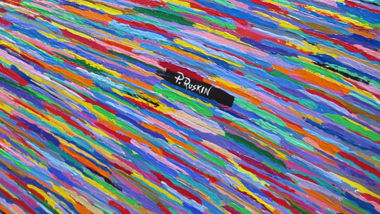 Original Abstract Painting by Paul Ruskin