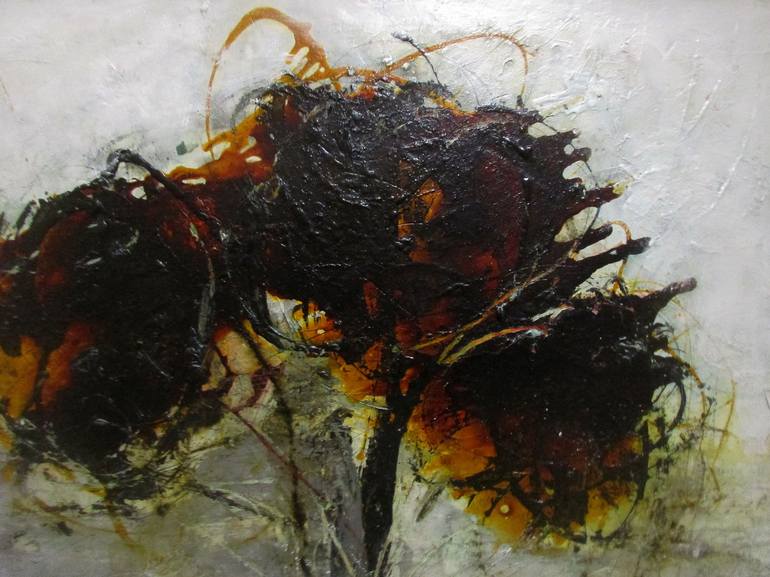 Original Abstract Expressionism Abstract Painting by Artur Kulikov