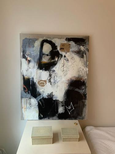 Original Abstract Expressionism Abstract Paintings by Dana Adams