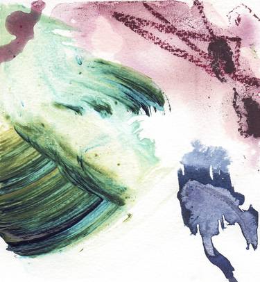 Original Abstract Expressionism Abstract Painting by Beth Winterburn