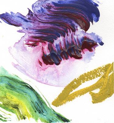 Original Abstract Expressionism Abstract Painting by Beth Winterburn