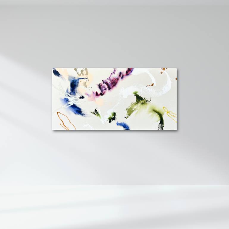 Original Abstract Expressionism Abstract Painting by Beth Winterburn