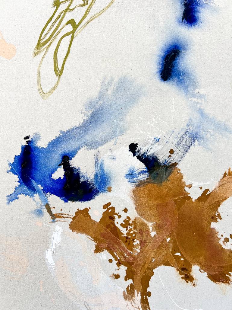 Original Abstract Expressionism Abstract Painting by Beth Winterburn