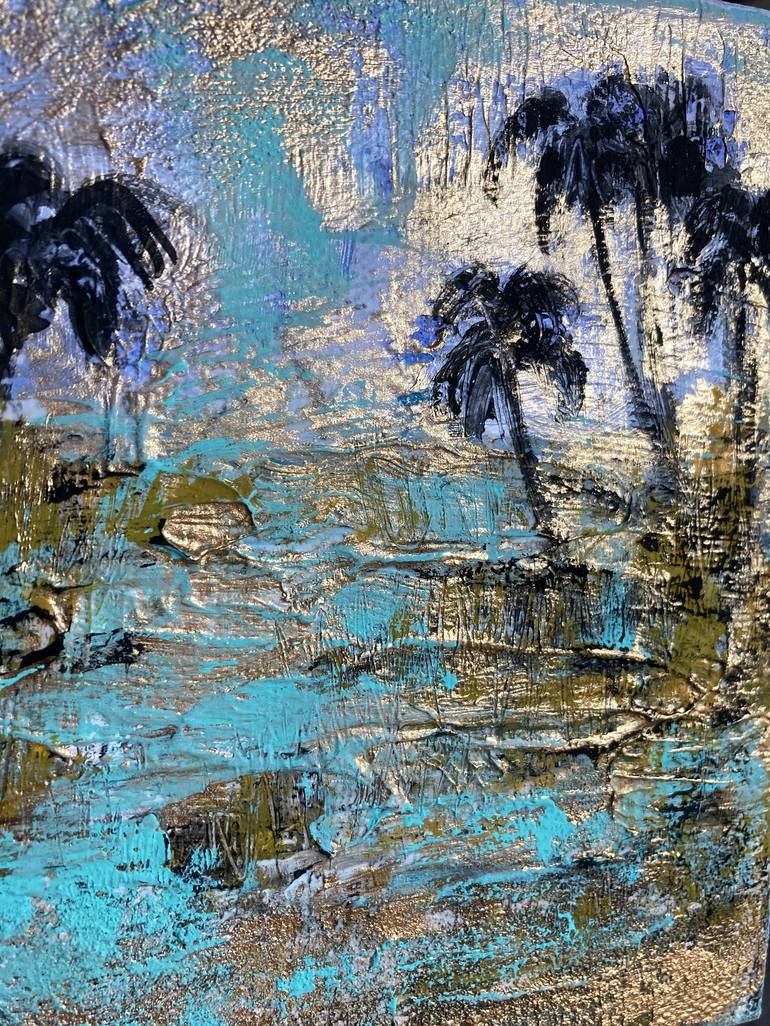 Original Abstract Landscape Painting by Amanda Raulerson