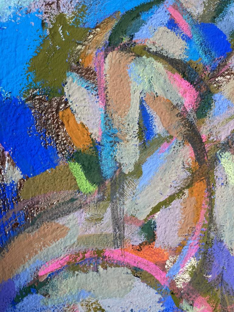 Original Abstract Nude Painting by Amanda Raulerson