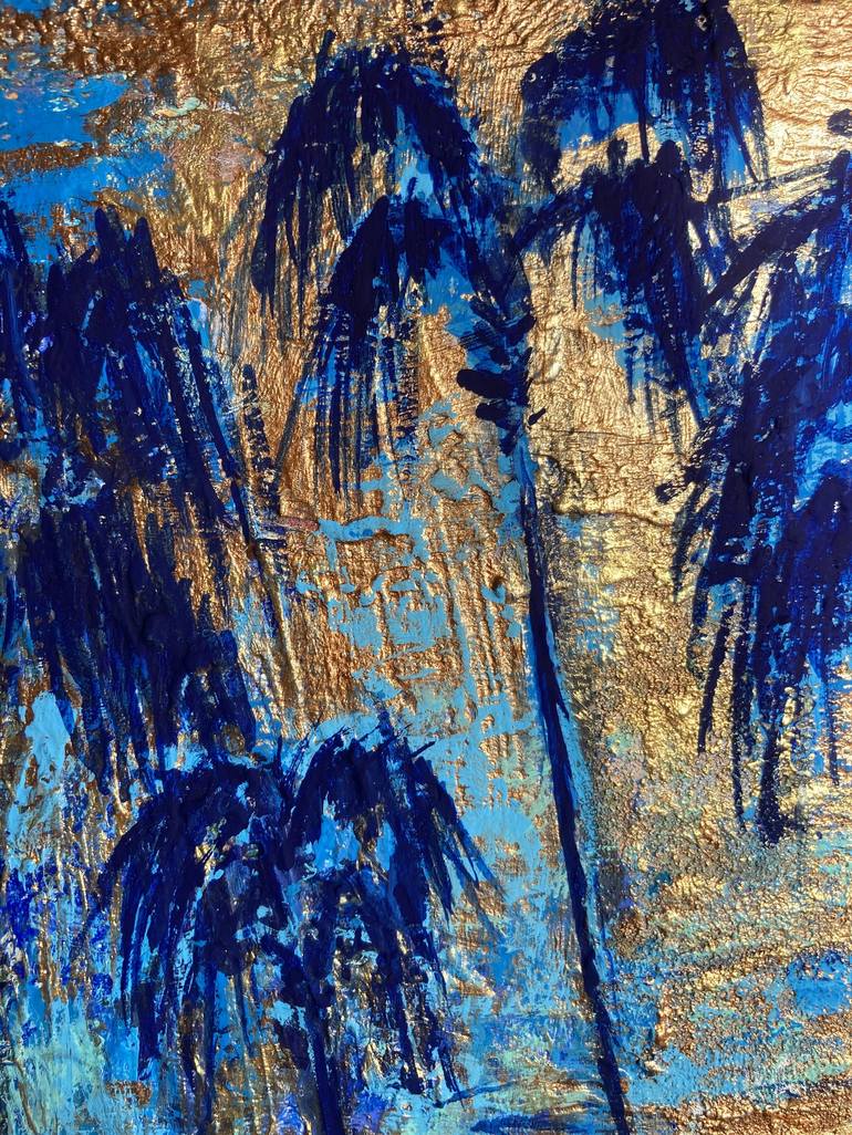 Original Abstract Tree Painting by Amanda Raulerson