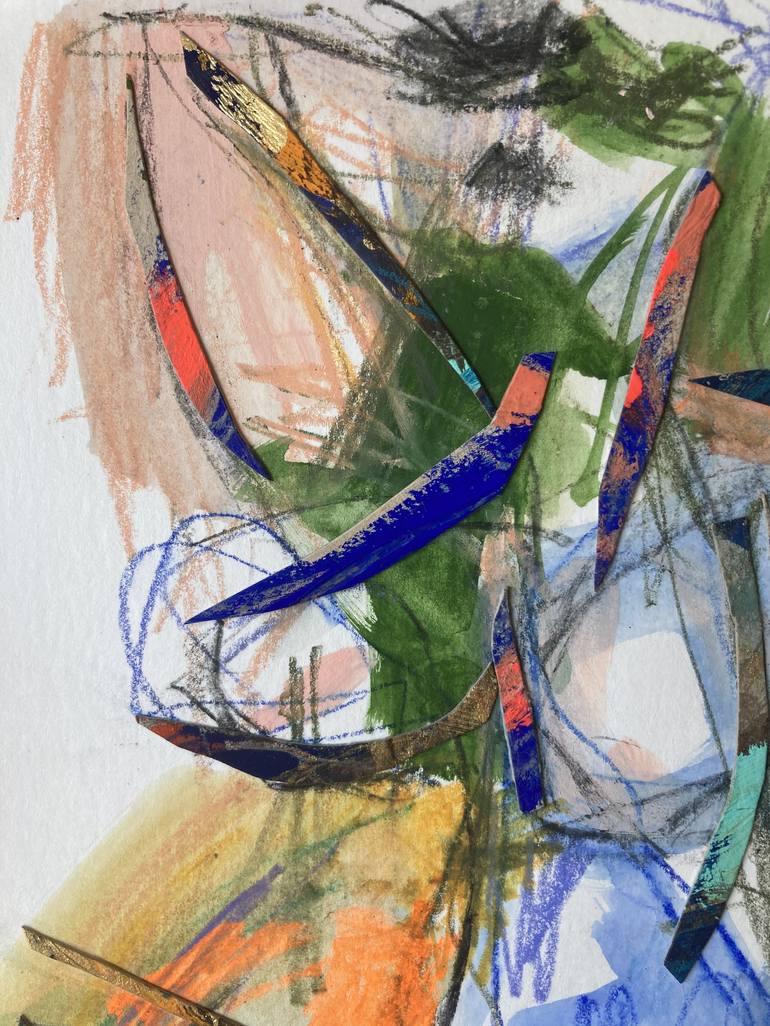 Original Abstract Nude Painting by Amanda Raulerson
