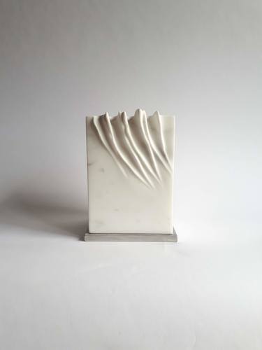 Original Abstract Expressionism Mortality Sculpture by Anne Cecile surga
