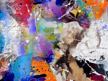 Print of Abstract Mixed Media by Marcela Santos