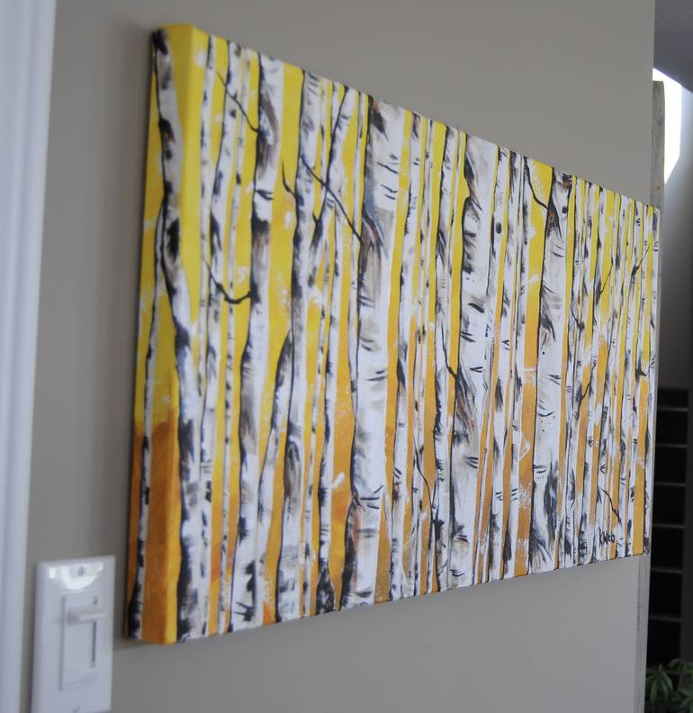 Original Abstract Expressionism Landscape Painting by Kris Hicks