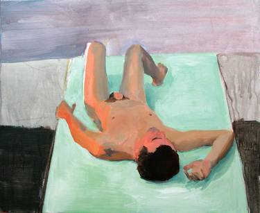 Print of Figurative Nude Paintings by Kristýna Kreisingerová