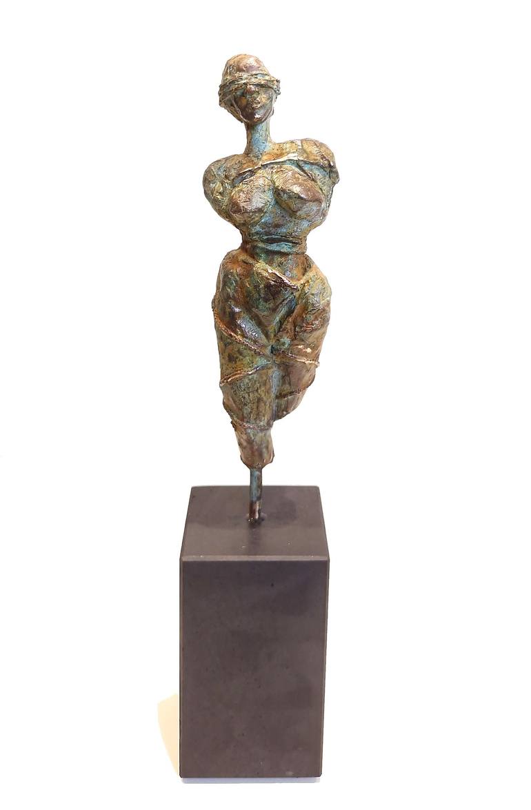 Original Figurative Women Sculpture by Angelique Cremers