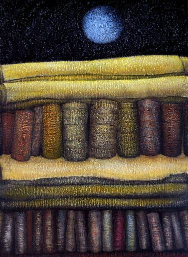 Original Abstract Outer Space Paintings by Sergey Sergeev