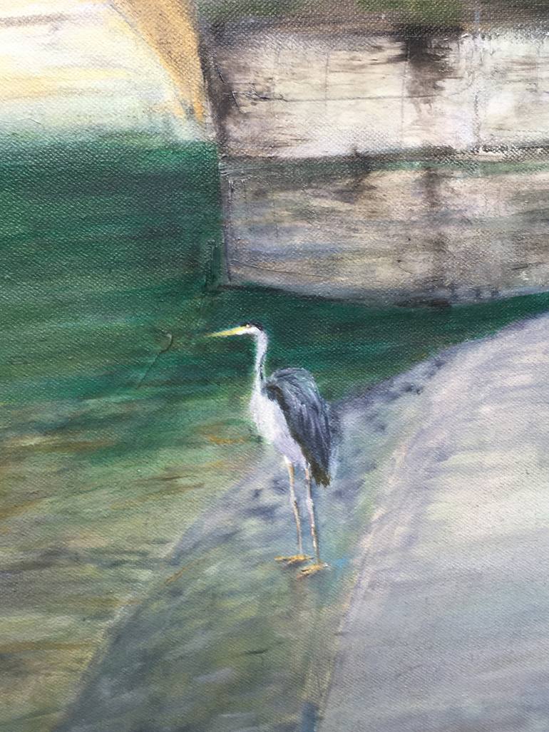 Original Conceptual Architecture Painting by Magali Batte Gauthier