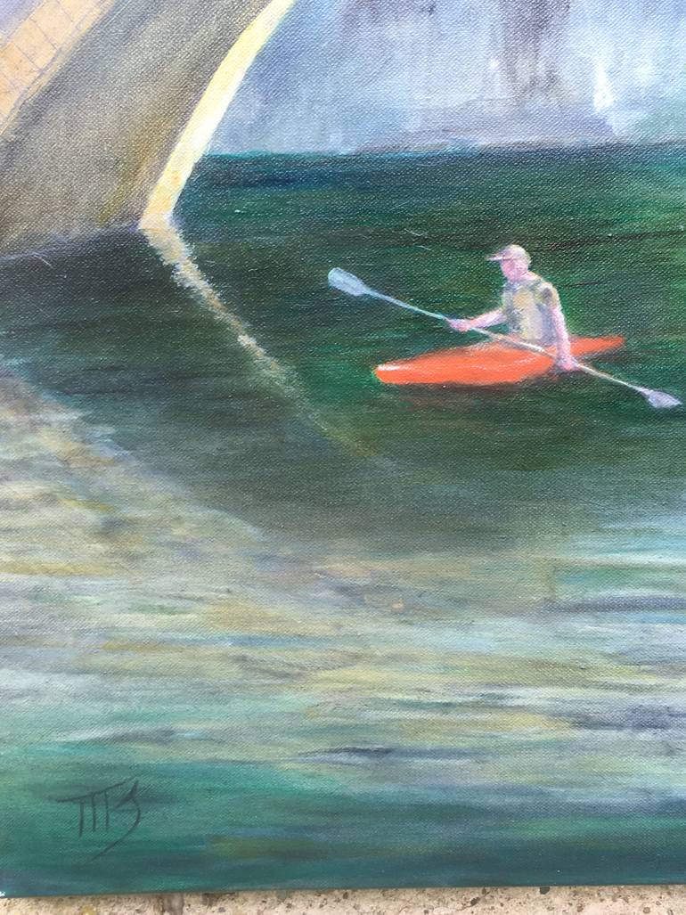 Original Conceptual Architecture Painting by Magali Batte Gauthier