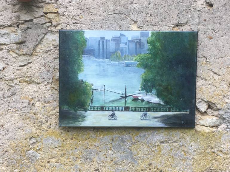 Original Landscape Painting by MB Magali Batté Gauthier