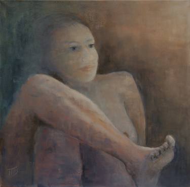 Original Nude Paintings by MB Magali Batté Gauthier
