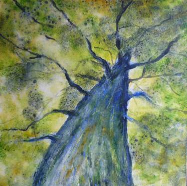 Original Impressionism Tree Paintings by MB Magali Batté Gauthier