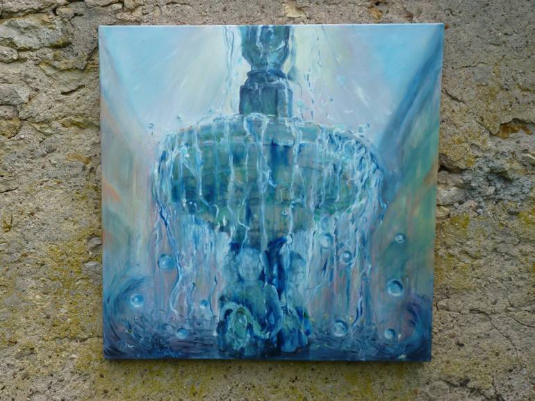 Original Expressionism Architecture Painting by Magali Batte Gauthier