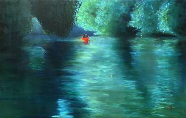 Print of Figurative Water Paintings by MB Magali Batté Gauthier