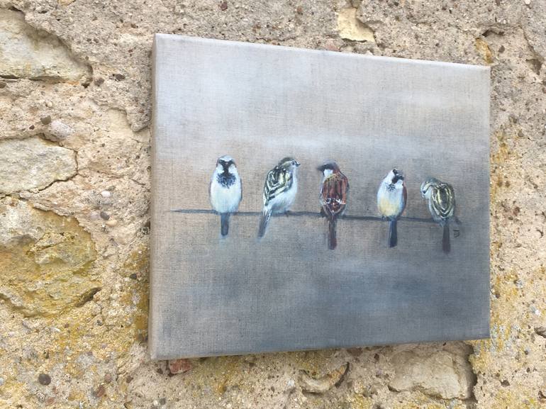 Original Figurative Animal Painting by Magali Batte Gauthier