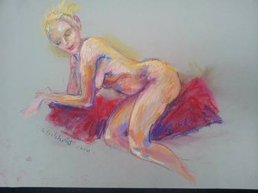 Print of Impressionism Nude Paintings by luella gilchrist