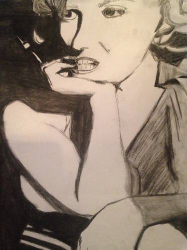 Charcoal Marilyn thumb