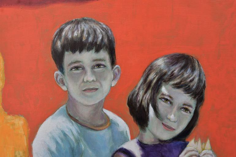 Original Children Painting by Sergio Paul Ianniello